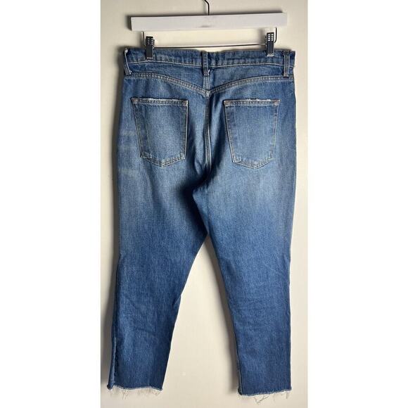 Free People Revolve Vixen Cigarette High Rise Denim Jeans Vintage Indigo Sz 29 - Picture 4 of 11